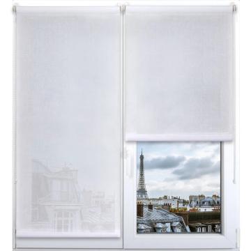 Rulou textil 90x180 cm - alb compozitie polyester de la URBANIX SRL