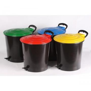 Cos gunoi cu pedala Ergo - 10 litri de la Sanito Distribution Srl