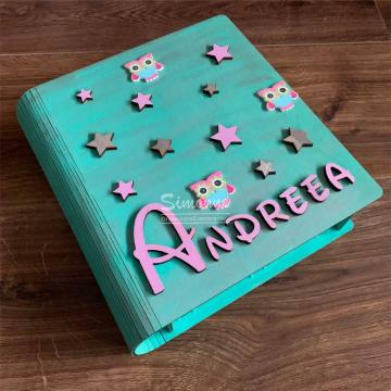 Cutie de amintiri personalizata, Bufnitel