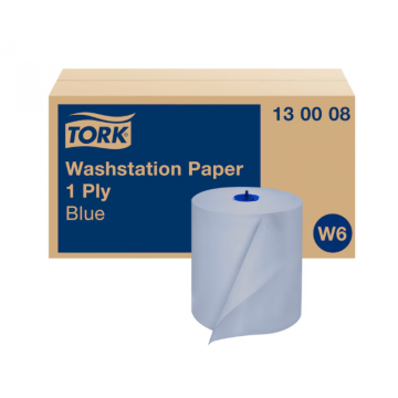 Prosoape de hartie, Tork, 1 strat, albastre, 250m/rola