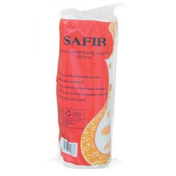 Pungi alimentare pentru paine (20*40 cm) Safir, 400 buc/rola de la Sanito Distribution Srl