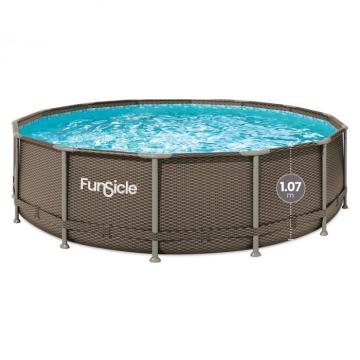 Piscina cadru metalic 427x107 cm FunSicle Oasis rotunda