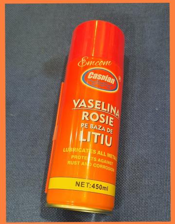 Spray cu vaselina rosie cu litiu