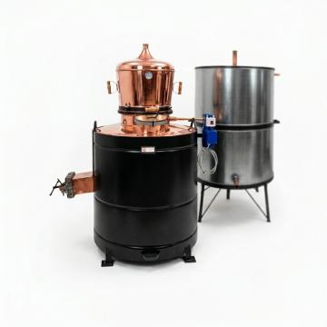 Cazan tuica 160 litri Exclusive 5mm + amestecator electric
